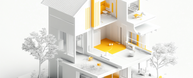 Image d'un architecte utilisant ChatGPT : Un architecte en train d'interagir avec ChatGPT pour générer des idées créatives lors d'une séance de brainstorming.