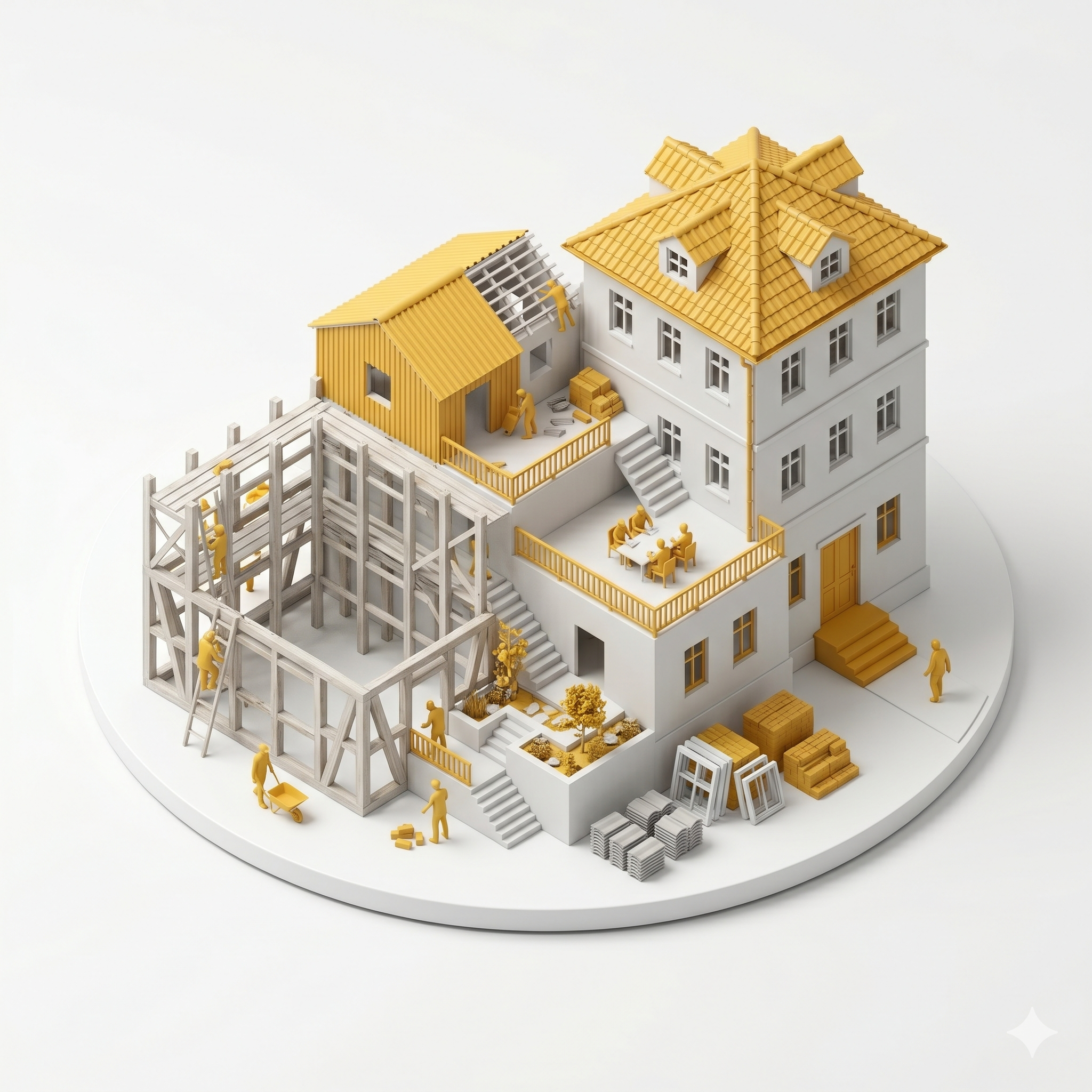 Reconstruction à l'identique : chantier de démolition et reconstruction, le droit de rebâtir
